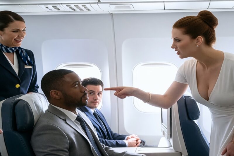 Black CEO Kicked Out of VIP Seat for White Passenger —Froze When He Fired Them All Instantly 