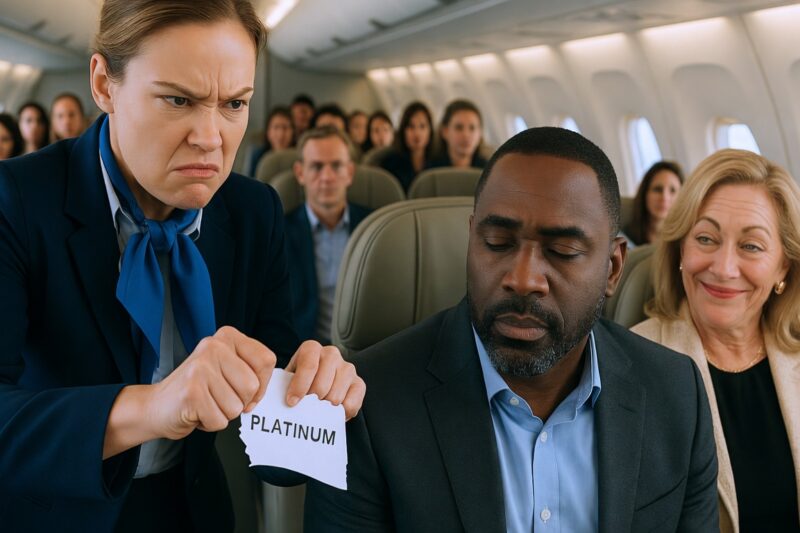Black CEO Denied First Class Seat — 10 Minutes Later, He Fires the Entire Airline Crew 