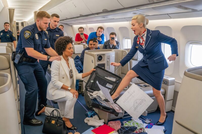 Flight Attendant Kicked a Black CEO’s Suitcase — 3 Minutes Later, She Was Fired on the Spot 