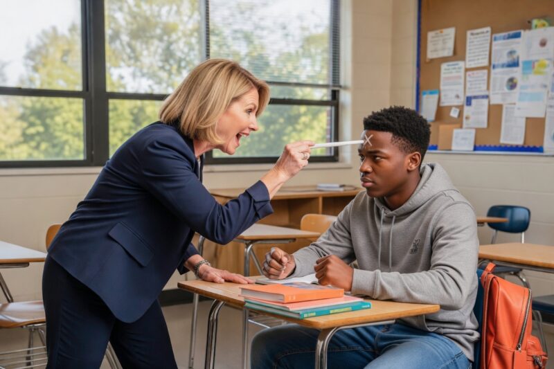 “I Bet You Can’t Do This” the Teacher Sneered — Then the Black Kid Blew Everyone Away 