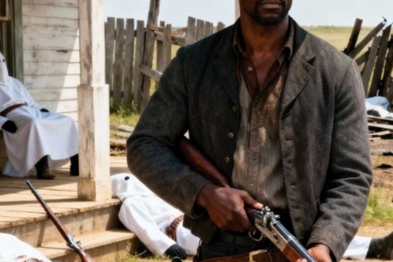 200 KKK Riders Stormed The Black Cowboy’s Ranch, None Of Them Made It Back Alive 