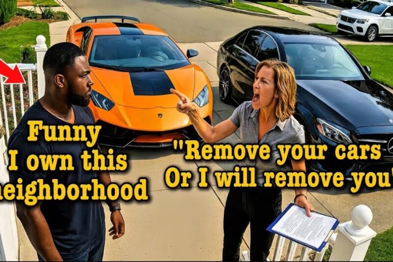 HOA Karen RAISED a Black Man’s Fees Over ‘Too Many Cars’ — Unaware He Owns The Whole Neighborhood! –