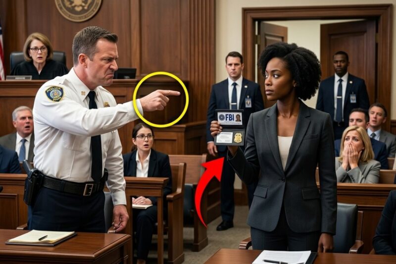 Cop Lies About Black Woman in Court — She’s the FBI Agent Building a Case on Him