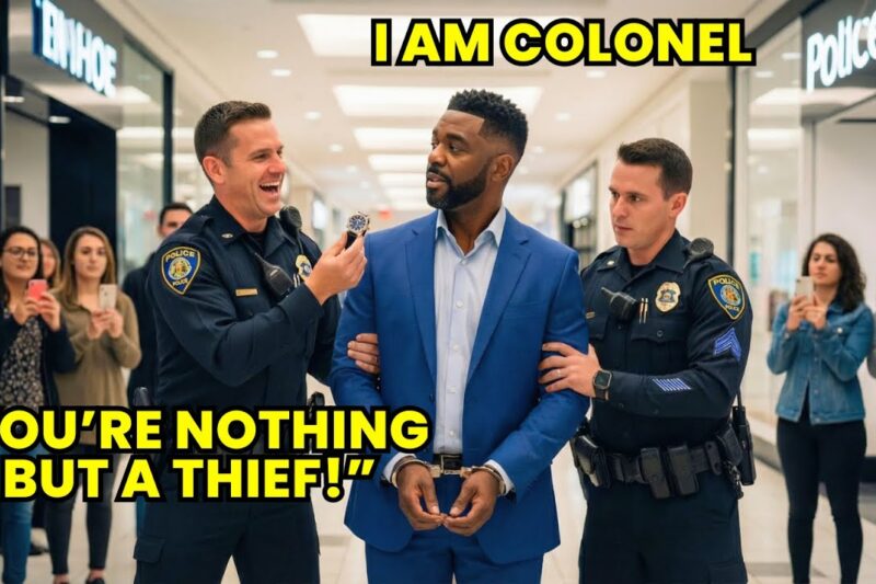 Cop Framed a Black Man at the Mall — Then Froze When He Saw the Colonel’s ID