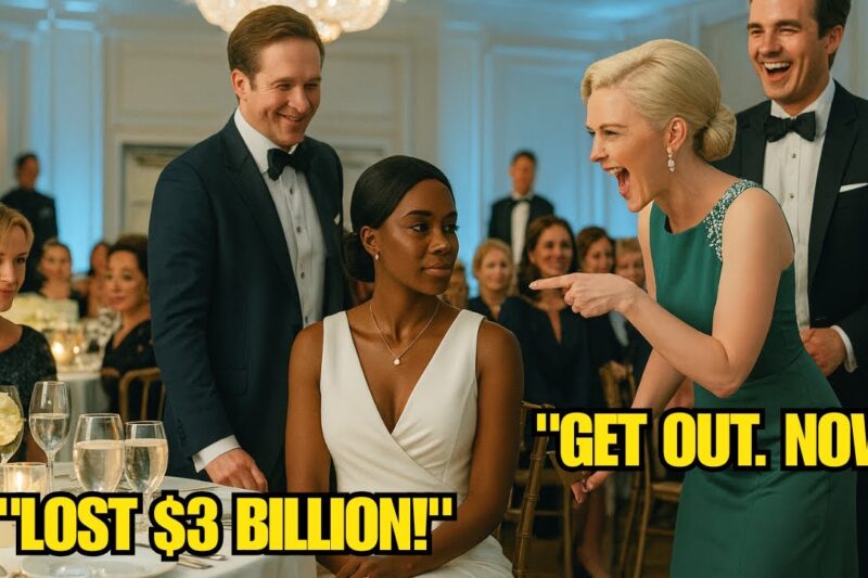 Black CEO Insulted by Billionaire Heiress at Charity Gala — Then She Took Back $3B Overnight