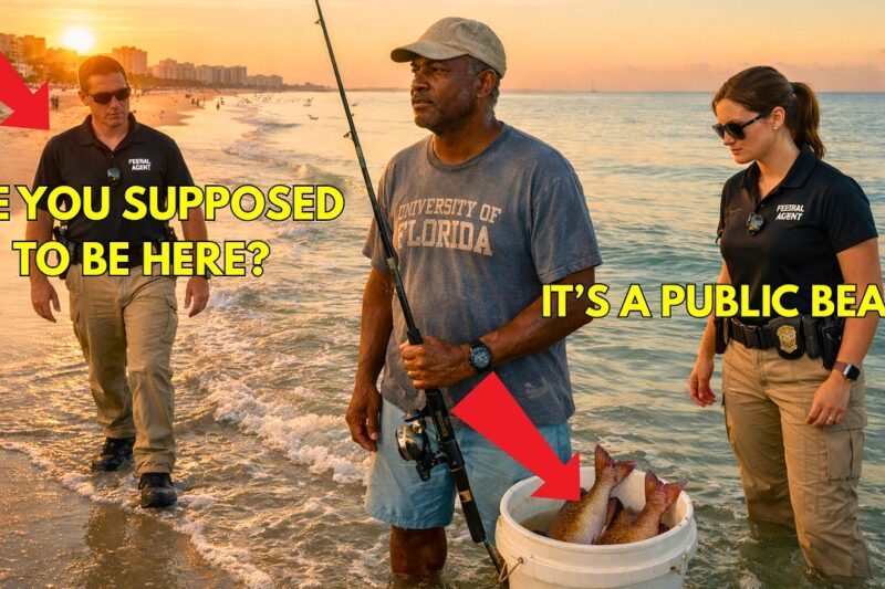 Federal Agents Demand Papers From Black Fisherman at Beach — He’s Marine Biologist, Costs $28.9M