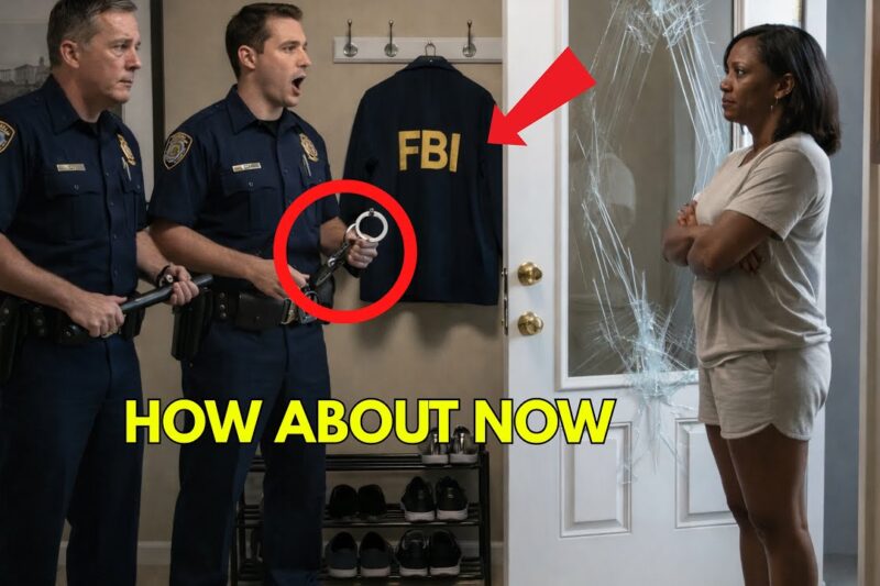 Cops Kick In a Black Woman’s Door at 2AM — Then They Notice Her FBI Jacket on the Wall and Go Silent