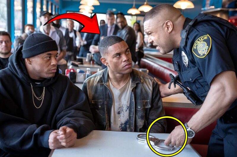 Racist Cop Tries to Kick Two Black Men Out of Diner — Unaware They’re Undercover Detectives