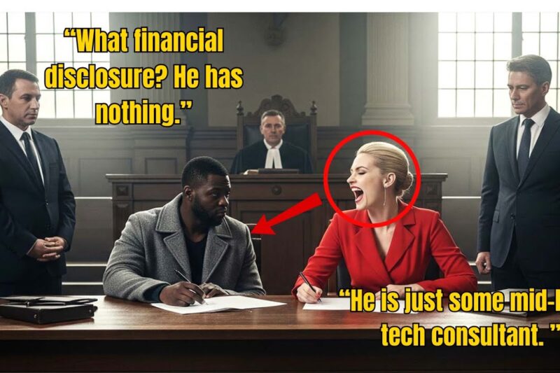 Black CEO’s Wife Laughed at Him in Divorce Court — Until Judge Revealed His Net Worth