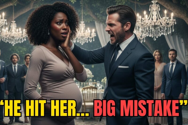 He Hit His Pregnant Black Wife at the Party — Until Her Billionaire Father Arrived by Helicopter