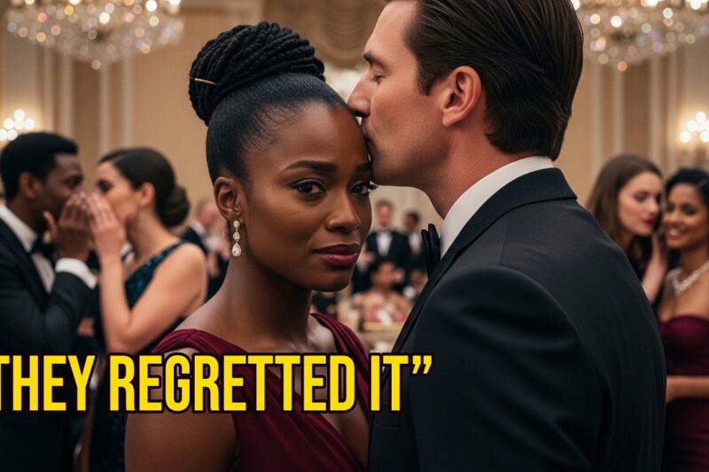“A Black Woman Was Ignored at the Charity Gala — Until Her Billionaire Husband Showed Up……