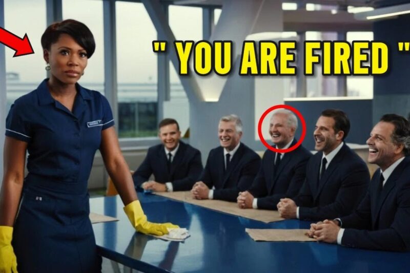 They Mocked the Cleaning Lady—Until She Fired the CEO Right in the Boardroom