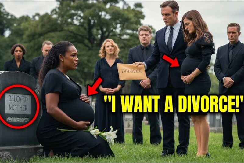 He Divorced His Pregnant Wife at Her Mother’s Burial — Unaware She Just Inherited $500M