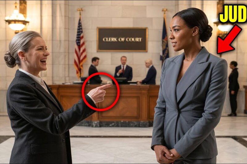 Racist Court Clerk Laughs at Black Woman — Until She Reveals She’s the Judge