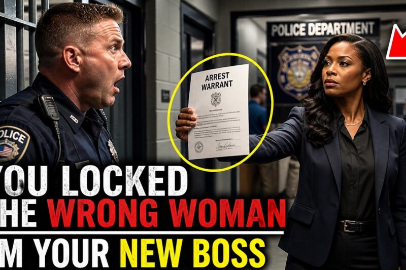 Racist Cop Locks Black Woman In A Cell — Hours Later She Reads His Arrest Warrant As His New Boss