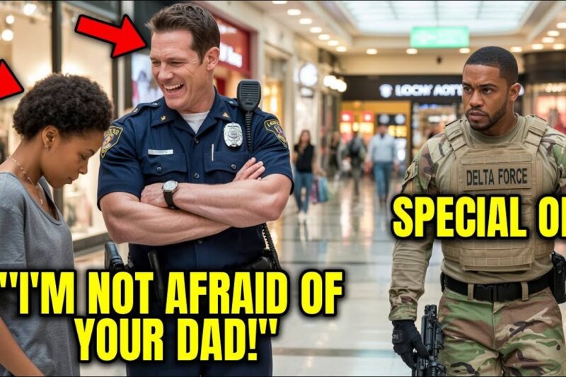 Cop Laughs at Black Girl for Saying Her Dad’s in Special Forces—Until He Walks Onto The Scene