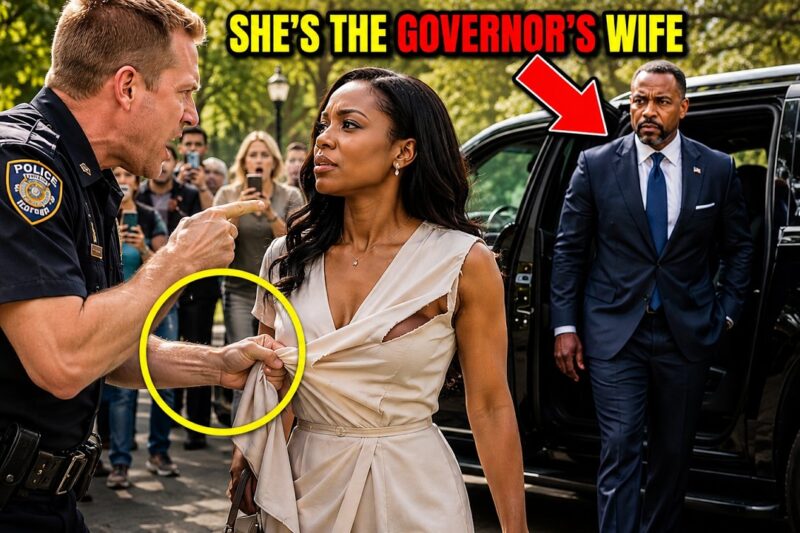 Racist Cop Ripped a Black Woman’s Dress in the Park — Not Knowing She Was the Governor’s Wife