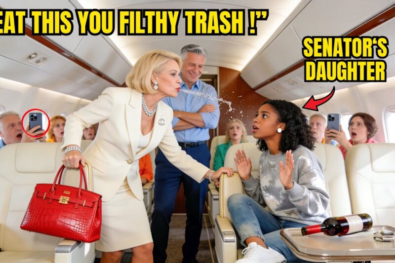 assenger Spat in a Black Girl’s Face in First Class — Not Knowing Her Mom Was a Senator