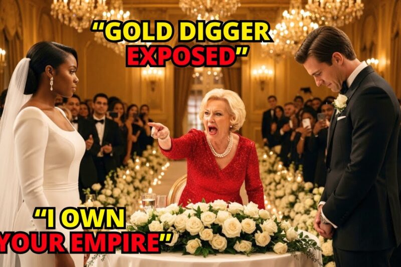 Wealthy Family Called Her a Gold Digger—The Black Bride’s Revenge Crushed Their Dynasty