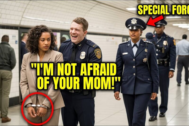 “Your Mom? Special Forces?”, Cop Laughs at Black Girl – Then She Arrived and the Cop Went Pale