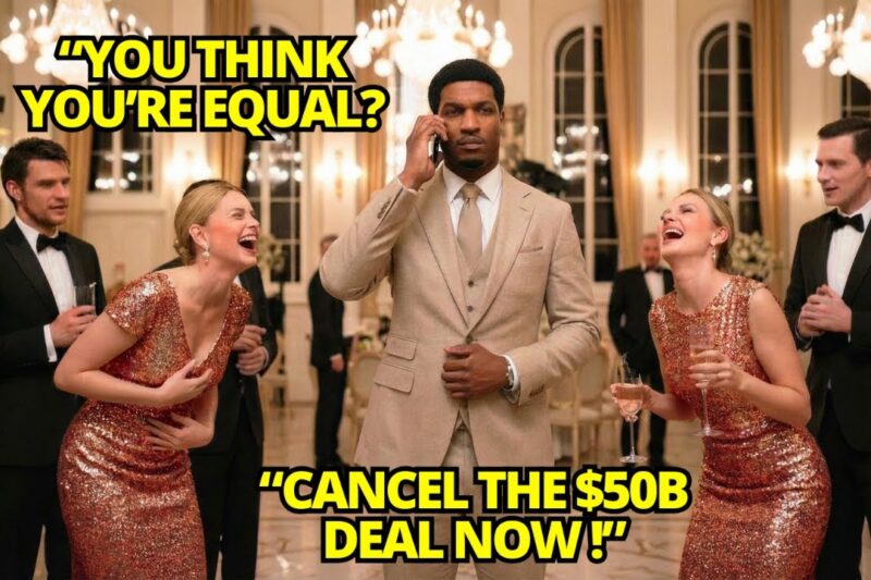 Billionaires Mocked a Black Man at Their Own Gala — Then He Killed Their $50B Deal
