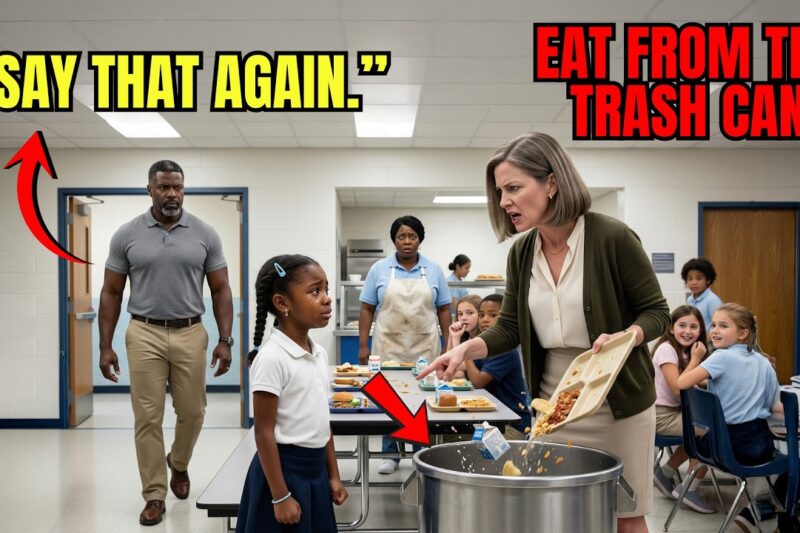 Teacher Dumped Black Girl’s Tray in Trash, Said ‘Eat It From There’ — Her 4 Star General Dad Came In