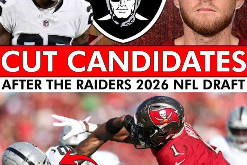 Raiders Cut Candidates Explode After 2026 NFL Draft as New Regime Cleans House in Las Vegas