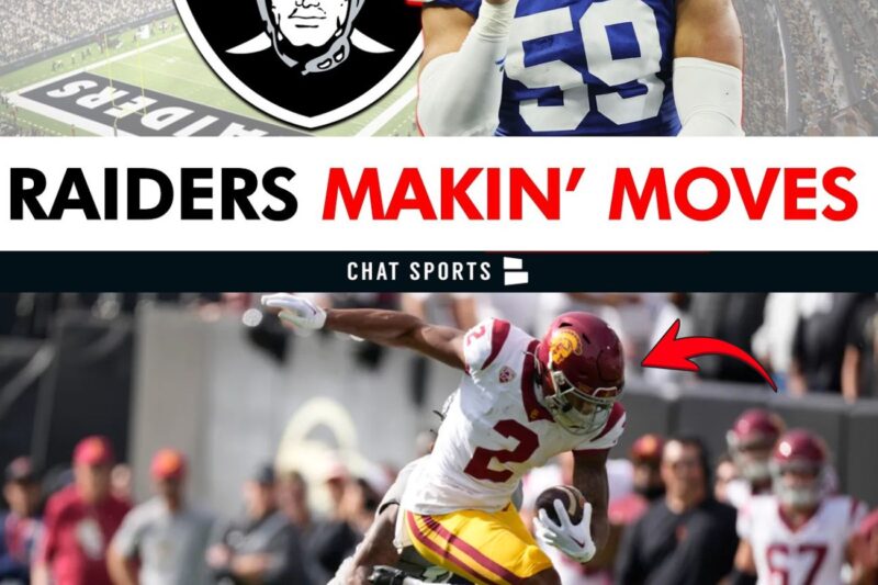 Shattered Legacies and Second Chances: The Raiders’ Ruthless Roster Swap Exposes the Brutal Reality of the NFL