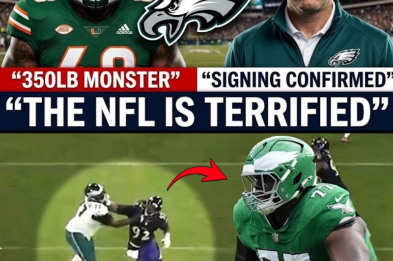 The Untold Eagles Masterclass: A Massive 364-Pound Reunion, the Ultimate 350-Pound Heir, and the Quarterback Who Became an Aerial Nightmare