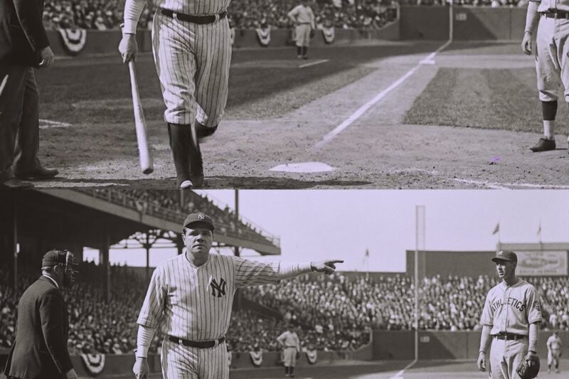 “Babe Ruth Hit The Dirt, Pitcher Laughed — Next At-Bat He Made History” 
