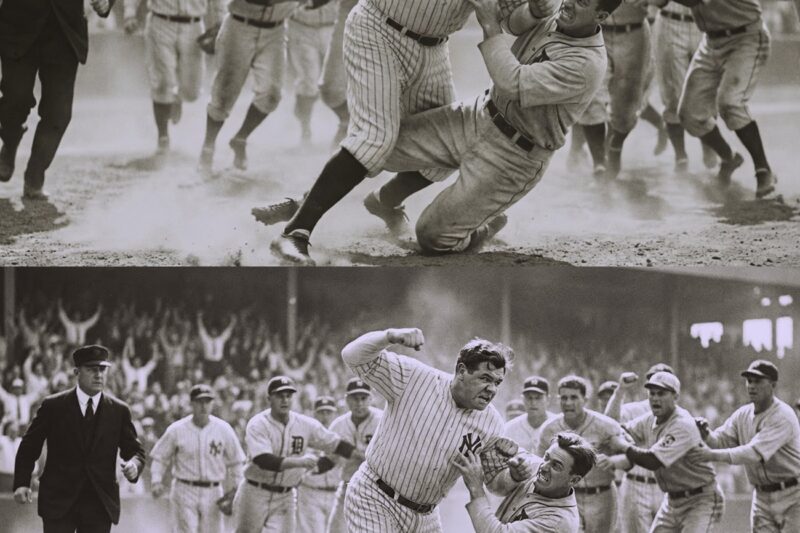 “Baseball’s Dirtiest Player Insulted Babe Ruth’s Dead Mother — Ruth’s Response Became Legend” 