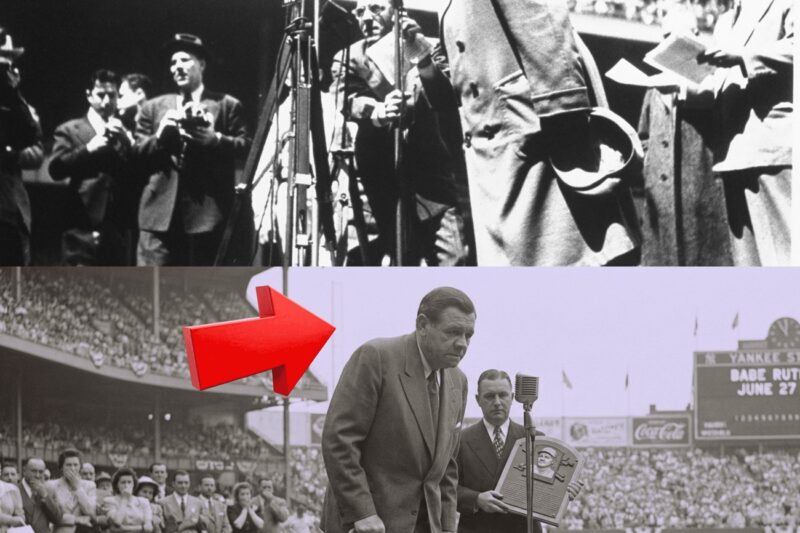 Babe Ruth Was Dying From Cancer, Entered Stadium One Last Time — Made 60,000 People Cry 