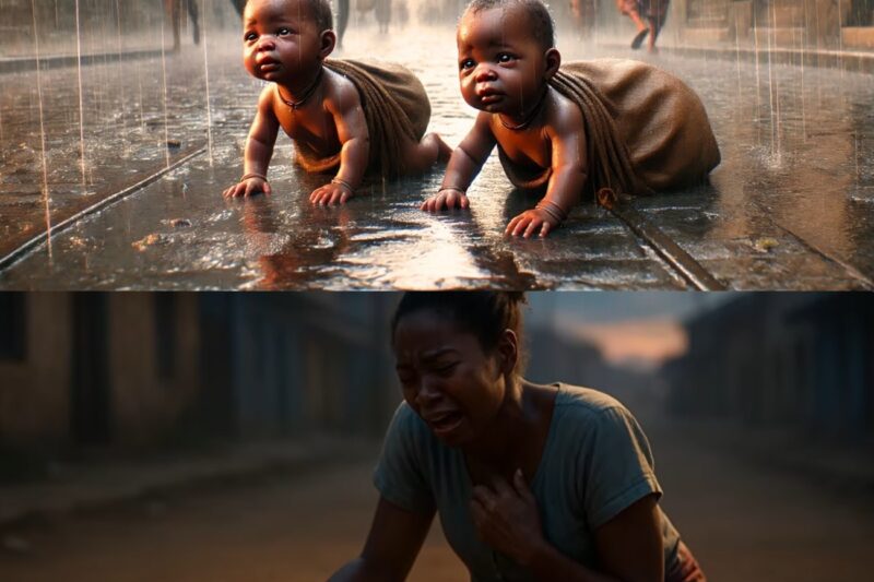 Barely born… They are thrown onto the road – Their mother D*ed giving birth to them