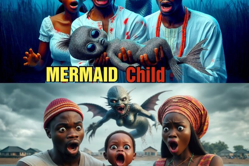CARELESS PARENTS left their DAUGHTER close to the river and she turns to a MERMAID 