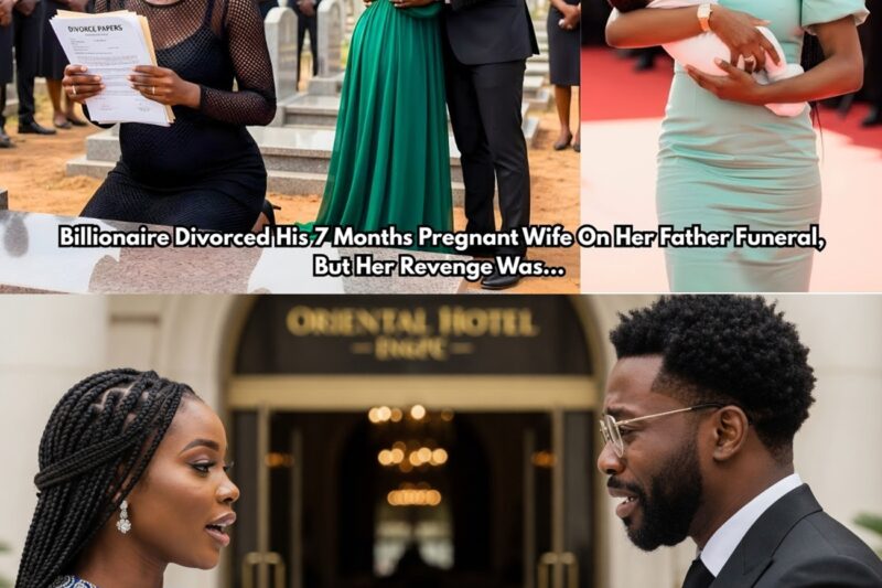 Billionaire Divorced His 7 Months Pregnant Wife On Her Father Funeral, Her Revenge Was…