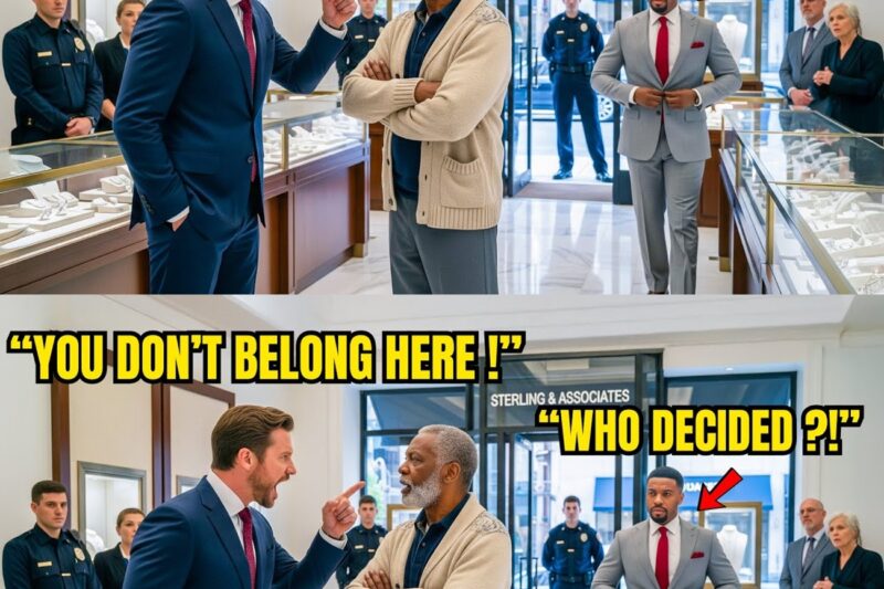 Elderly Black Man Walked Into Luxury Store — Manager Mocked, Until the Owner Said “That’s My Dad” 