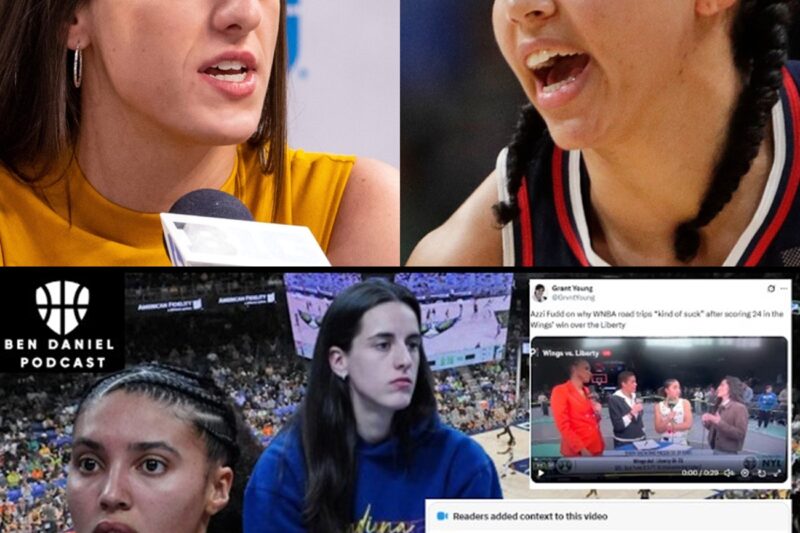 WNBA Media IGNORE Caitlin Clark & BLATANTLY LIE! As Azzi Fudd GETS CRUSHED For BRATTY Comments