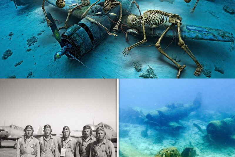 Ten US Pilots Vanished in 1938 Over the Bermuda Triangle, 70 Years Later Divers Find… 