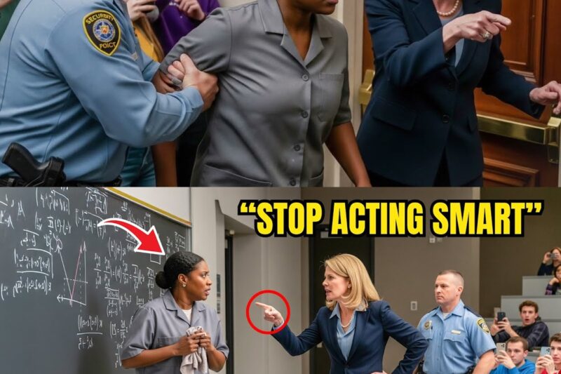 Teacher Mocked Black Janitor with a Math Problem — Didn’t Expect Her to Solve It in Seconds