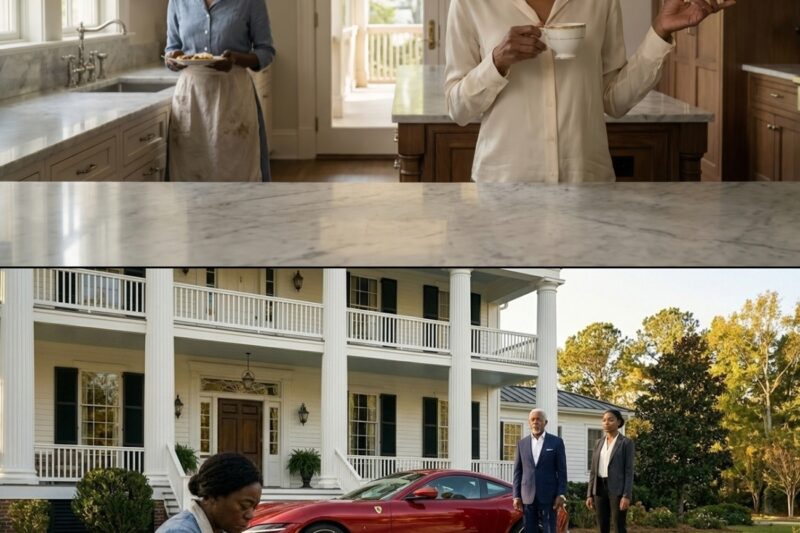 She Forced The Maid To Eat Outside With The Dogs | Then A Ferrari Pulled Up