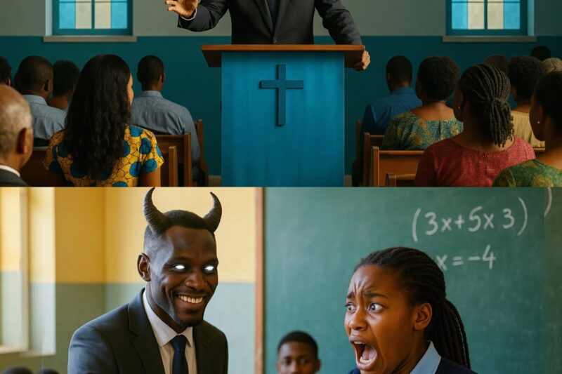 Their teacher was not who they thought he was.