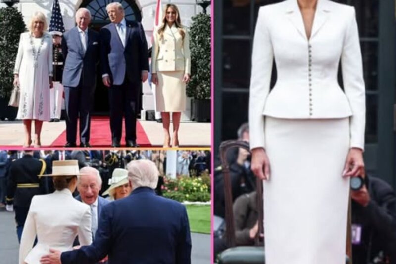 Trump’s Playful Moment with Melania Steals the Spotlight During Historic Royal Visit