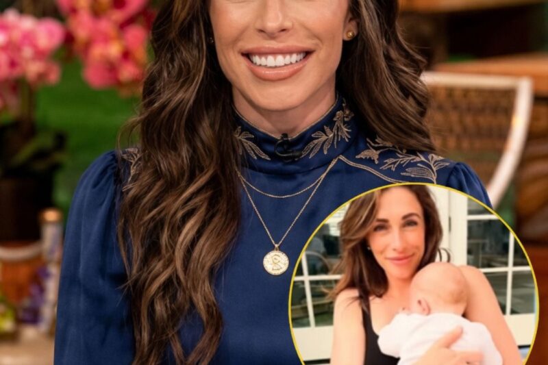‘ANGELS’ Alyssa Farah Griffin Holds Back Tears as She Returns to The View for First Time Since Birth of Son Justin Jr.