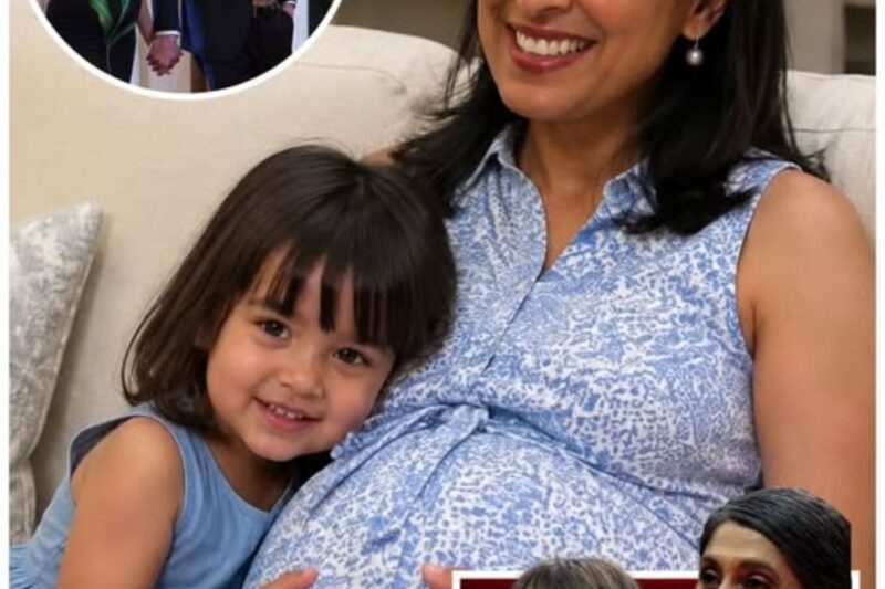 Usha Vance shared that her 4-year-old daughter can hardly wait to meet her baby brother, revealing: “Every day she hugs me and says, ‘Mom, I want to play with him.’”