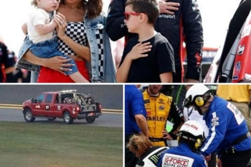 🎥 HAIR-RAISING FOOTAGE: A hidden camera inside the doomed Chevrolet captured Kyle Busch’s f!nal terrifying 60 seconds, recording the exact moment the NASCAR champion repeatedly pointed at his chest and displayed bizarre behavior moments before collapsing…