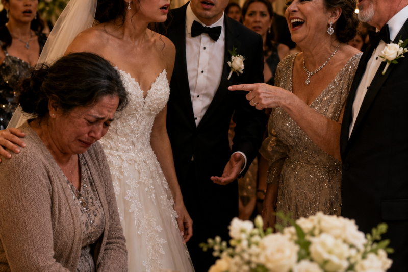 My In Laws Mocked My Mother In Front Of 204 People At My Wedding Next Day, Their World Collapsed