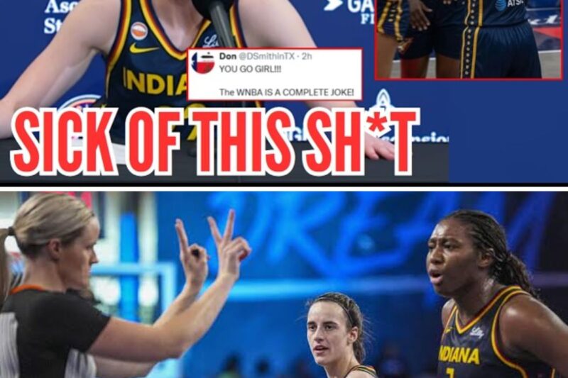 Caitlin Clark Boldly Names Referee Gerta and Dares WNBA to Suspend Her Over Clapping Tech
