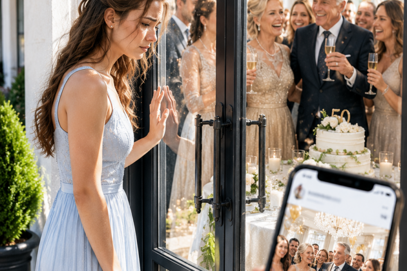 At My Parents’ Anniversary Party, They Forbade Me To Attend. Hours Later, My Sister Posted A Photo… And I Hit ‘Like’ With One Sentence That Ended Everything.”