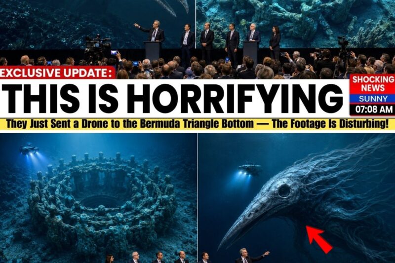 They Just Sent a Drone to the Bermuda Triangle Bottom — The Footage Is Disturbing!