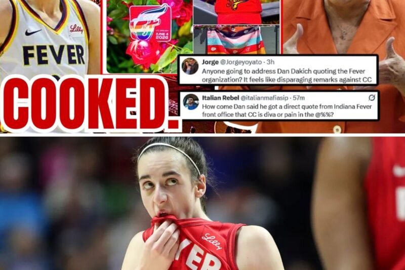 Indiana Fever Pride Night Implodes as Caitlin Clark “Pain in the Ass” Leaks Fuel Fan Revolt Against Front Office